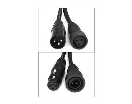 Waterproof DMX converter cable